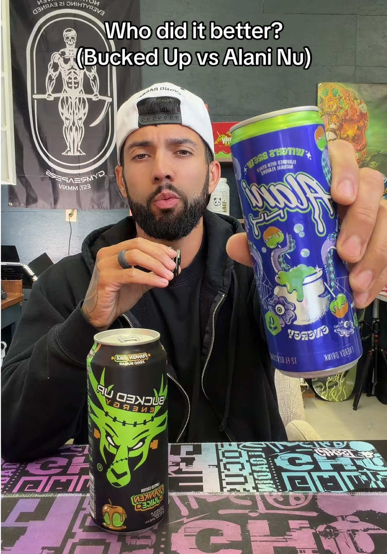 Who did it better?🤔 #energydrinkaddict #fypシ 