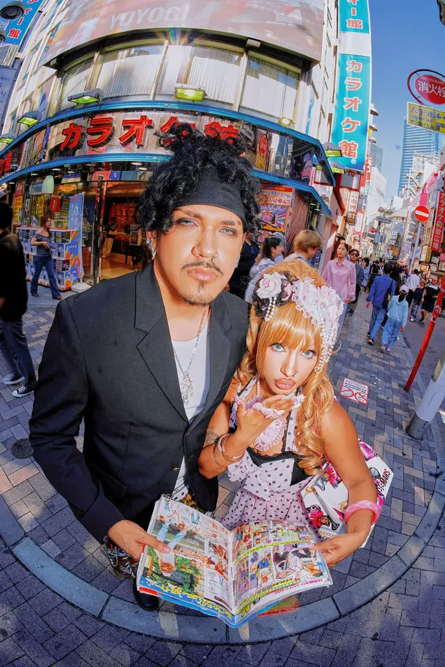 #shibuya #gal #y2k #tokyo #fisheye