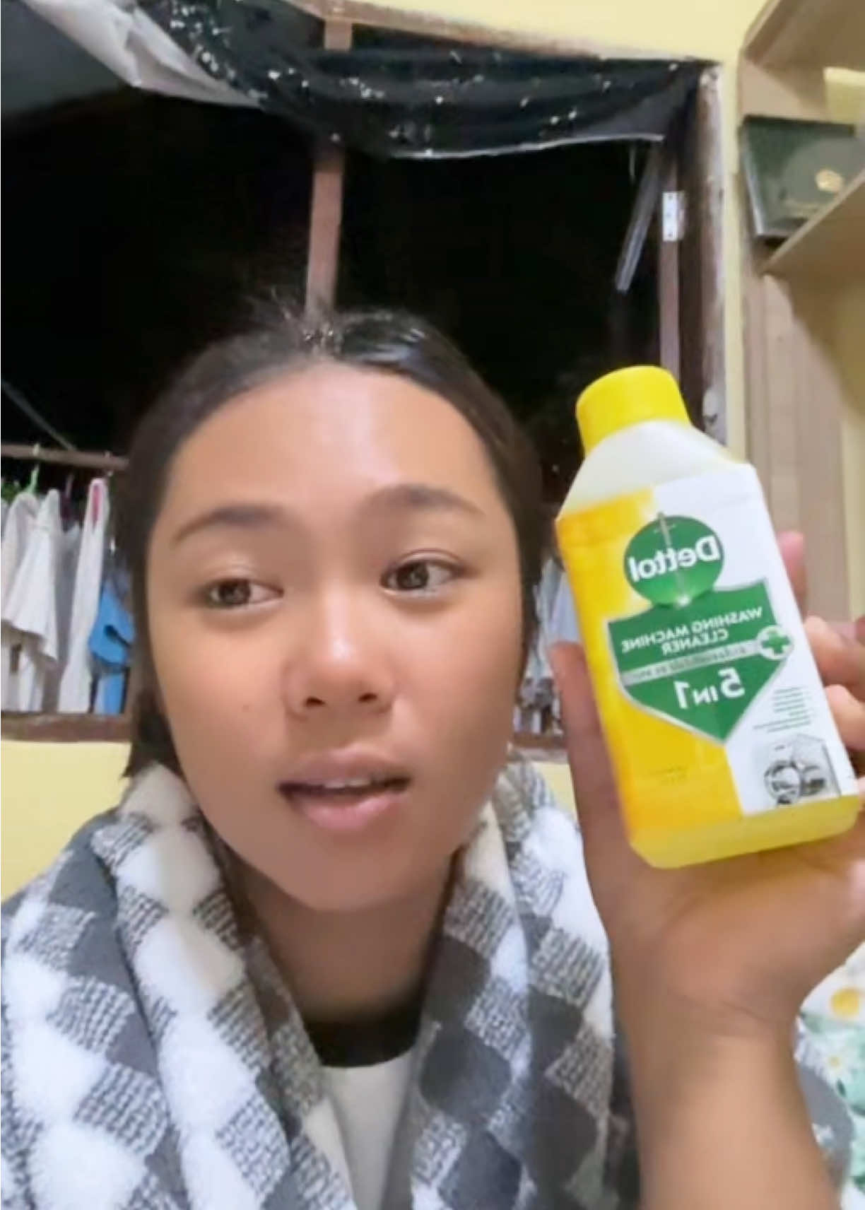 #dettol #น้ํายาทําความสะอาดถังซักผ้า 