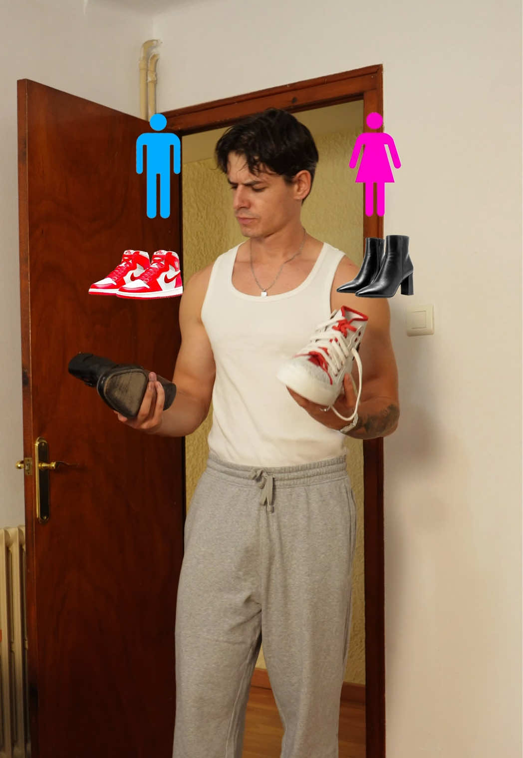 heels are only for women