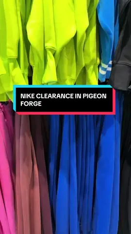 Did you know there’s a Nike Clearance Store in Pigeon Forge?👟👀 If you love a good deal, this is definitely a stop to add to your Smoky Mountain shopping day! You never know what you’re going to find — shoes, clothes & more at clearance prices. 🛍️ 📍 Pigeon Forge, Tennessee #pigeonforge #gatlinburg #sevierville #smokymountains #traveltok 