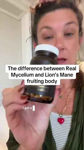 It’s still Lion’s Mane, just a different part. #mushroom #lionsmane #brainhealth 