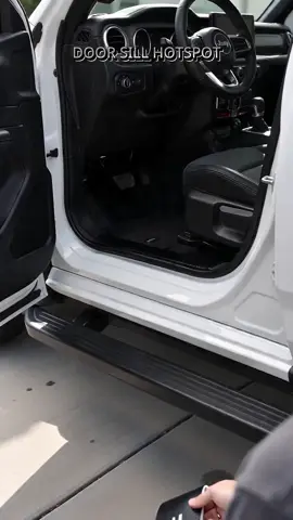 Jeep owners STOP 👀 Door sill protector that’s *actually* easy to install! 🚗✨ Carbon fiber, easy wipe, and *chef’s kiss* fit. #weeklydeals #payday #JeepMods #CarAccessories #TikTokMadeMeBuyIt #CarHacks