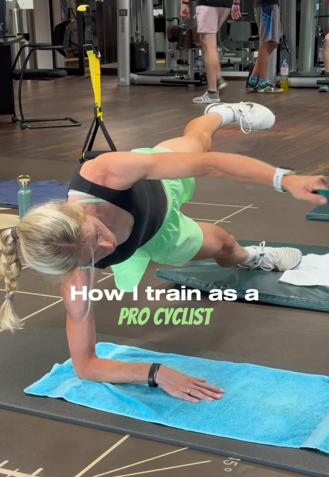Keep up the core stability workouts if you want to be strong💪🏼 #sportstiktok #workout #corestability #cycling 