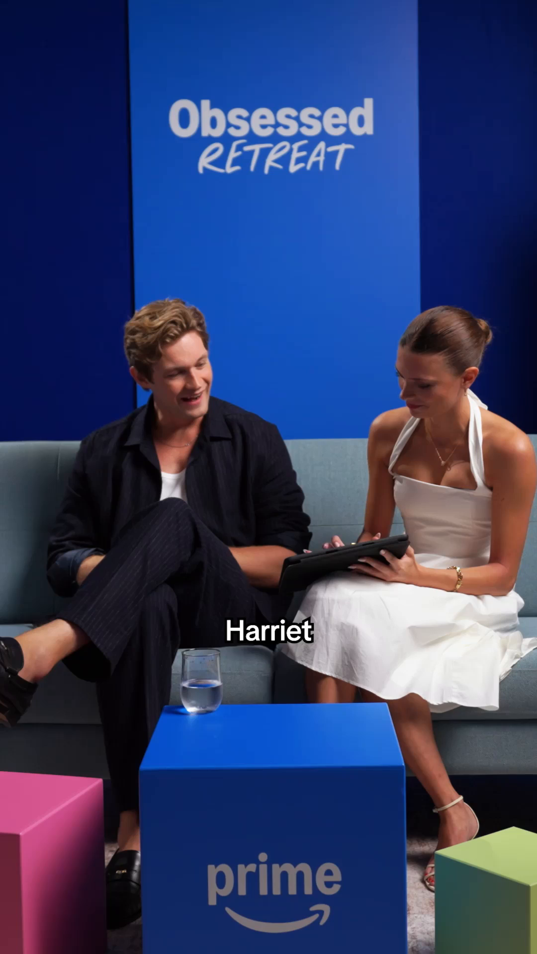 Damien and Harriet answer your burning questions 🔥 #ObsessedRetreat #MaxtonHall #DamianHardung #HarrietHerbigMatten