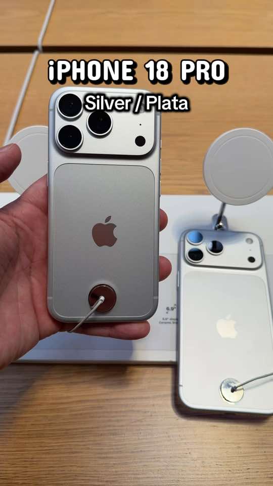 iPHONE 18 PRO y iPHONE 18 PRO MAX Silver / Plata #iphone18promax #iphone #apple #newyork