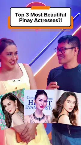 Top 3 Most Beautiful Pinay Actresses para kay Ms. Donita Nose, Sinu-sino?!  Catch #DonitaNose in #ChickaCart this September 28 on GTV! #Beautiful #Actresses #foryou @Kapuso PR @Donita Nose 
