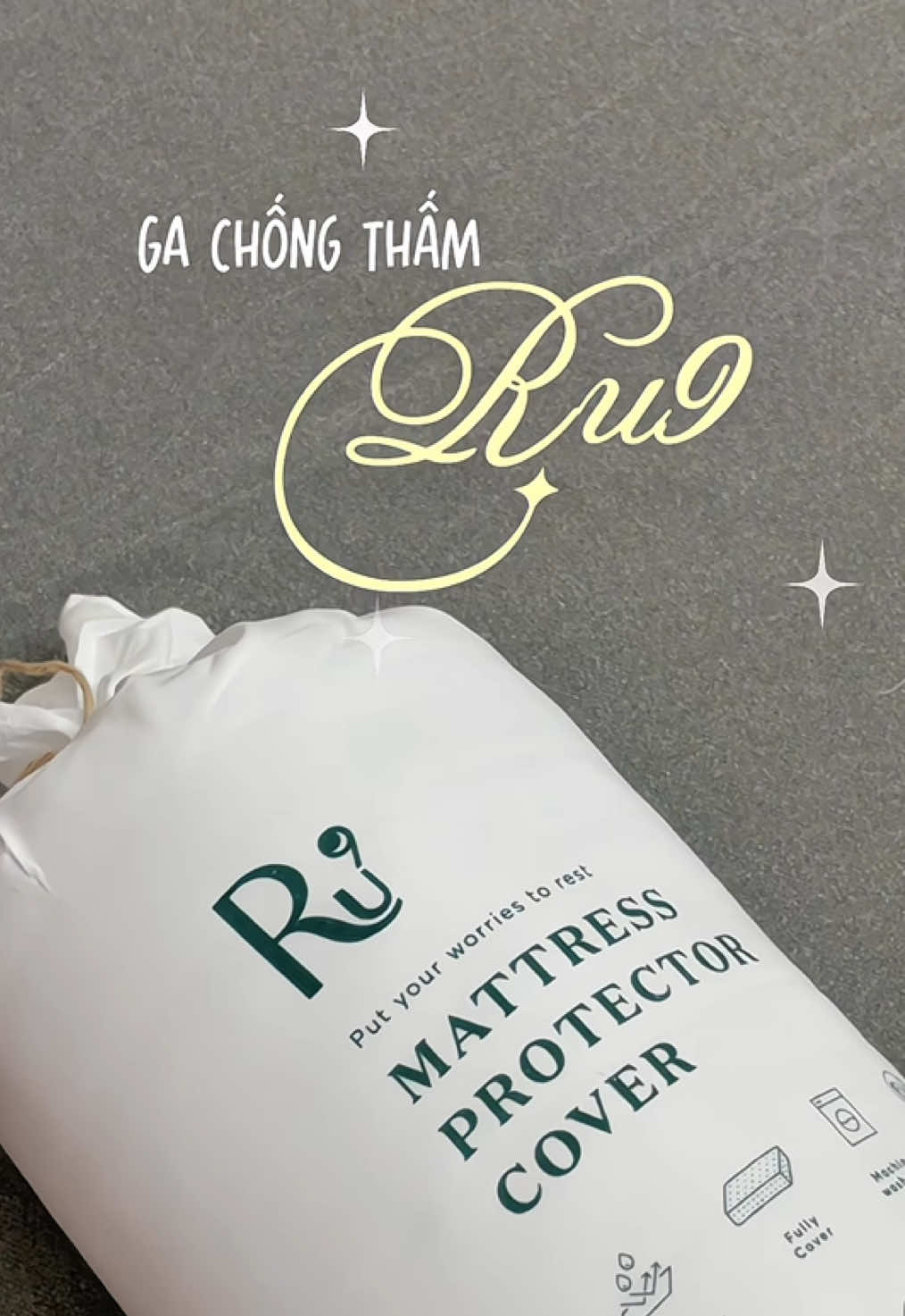 Bọc xong cái tưởng đâu ở khách sạn đồ he, hong cần trải drap lun áaaa #gachongtham #gachongthamru9 #ru9 #mebimsua #xuhuong 