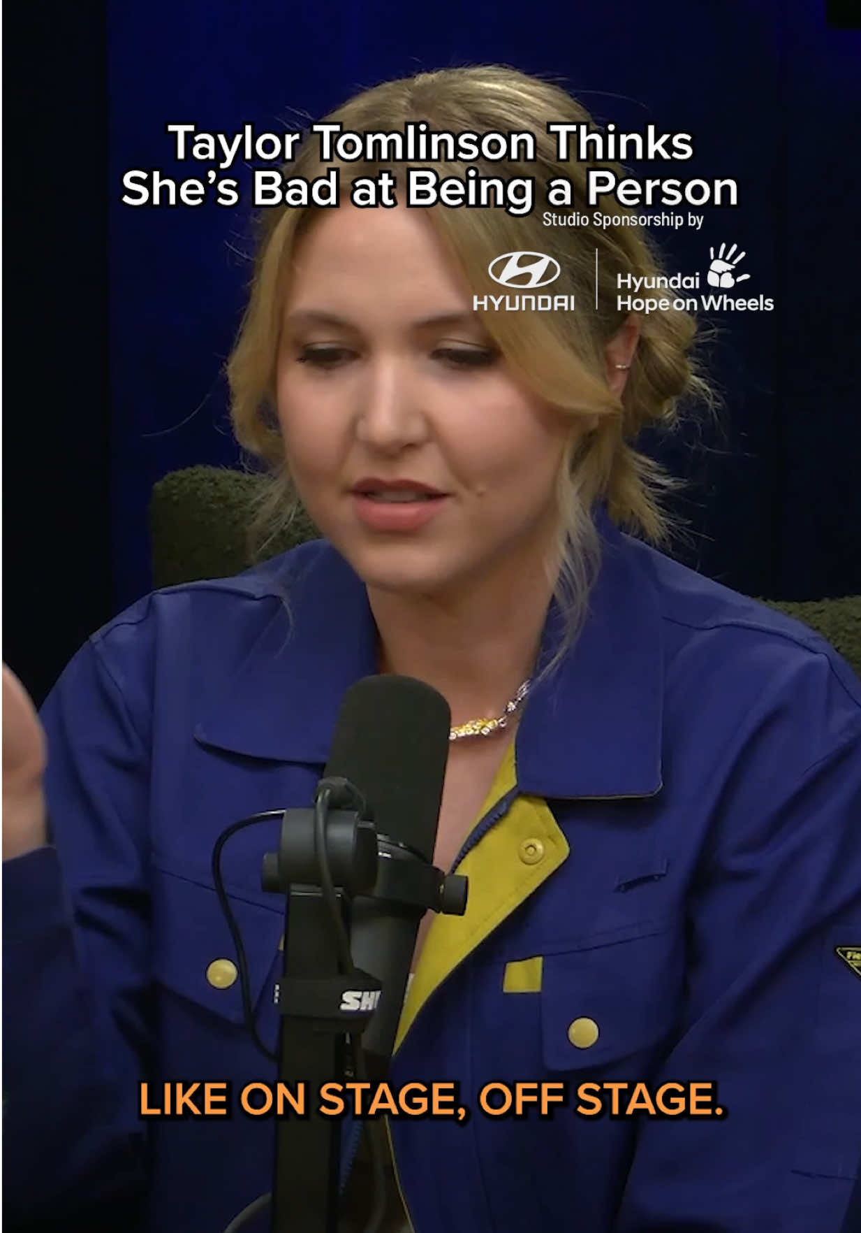 Taylor Tomlinson has a hard time being a person. Brought to you by Hyundai Hope on Wheels. #CONAF 