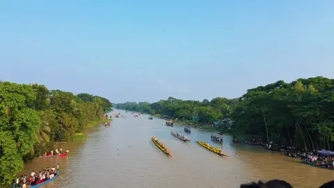 ভাঙ্গা নৌকা বাইচ😍