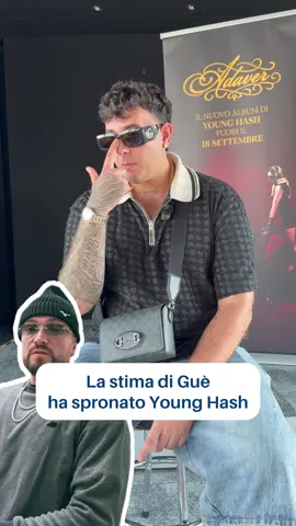 Guè supporta Young Hash da molto ed ora è nel suo album, “ADAVER” 📀 #gue #younghash #trapitaliana #adaver