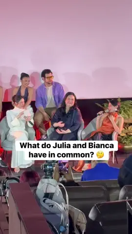 What do #JuliaBarretto and #BiancaUmali have in common? 🤔 #AlwaysYoursNeverMineGrandMediaDay #AlwaysYoursNeverMine #tiktoktainmentph 