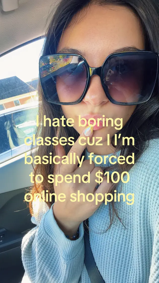 #shopping #college #bored #spending 