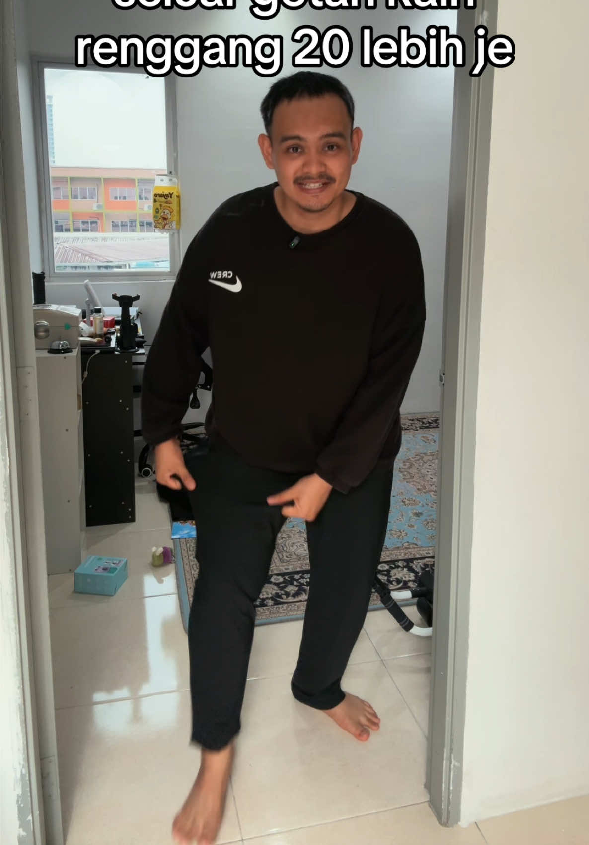 seluar sukan lelaki kain sejuk