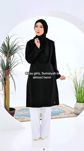 Sumaiyah | tak sabar ni! Stok limited! Kena laju! #Atiefdesignoriginal #atieflifestyletshirt #cotton  #tshirtmuslimah #ootdmuslimah 
