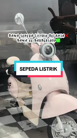 Bawa sepeda listrik ke barbershop✅🤣🥰👋🏻 #sepedalistrik #selis #sepedalistrikindonesia #sepedalistrikmurah #ofero 