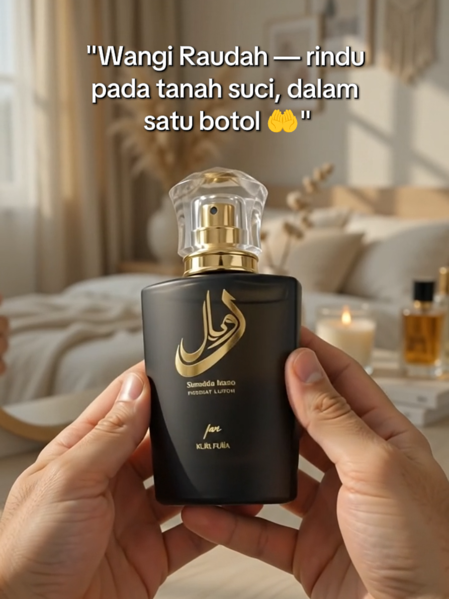 🤲 Wangi Raudah — rindu pada tanah suci, dalam satu botol   Diinspirasikan daripada keindahan Raudah & kehangatan Timur Tengah. Wangi oud asli, lembut, mulia & menenangkan jiwa.   ✅ Tahan lama & wangi sopan ✅ Sesuai harian, solat & majlis ✅ Hadiah paling bermakna untuk Ibu & Bapa 💝   #RoyalOud #WangiTimurTengah #MinyakWangian #HadiahIbuBapa #WangiSuci 