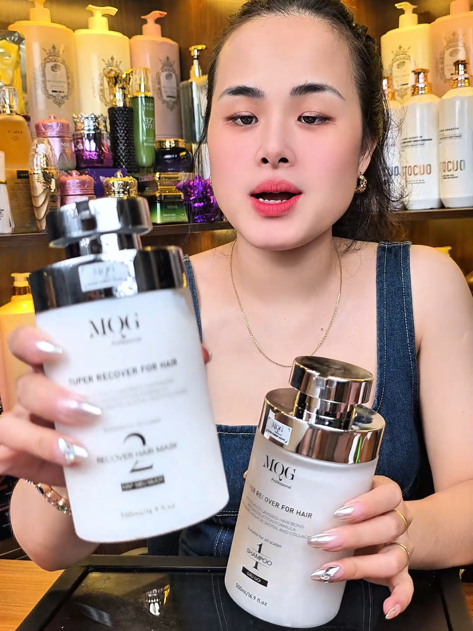 Combo Dầu Gội Và Kem Ủ Tóc Cao Cấp Chuẩn Salon #lansusam 