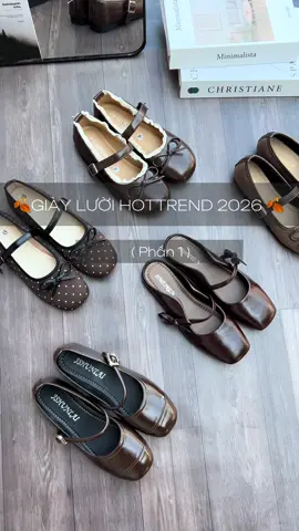 Giày lười hottrend 2026 #phoidoxinh #giayluoinu #giaybupbenugiare 