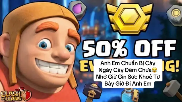 🔨 HAMMER JAM ĐÃ TRỞ LẠI! 🔨 🔥 GIẢM 50% cho các nâng cấp xây dựng! 🗓️ Bắt đầu: 1 tháng 11 🗓️ Kết thúc: 29 tháng 11