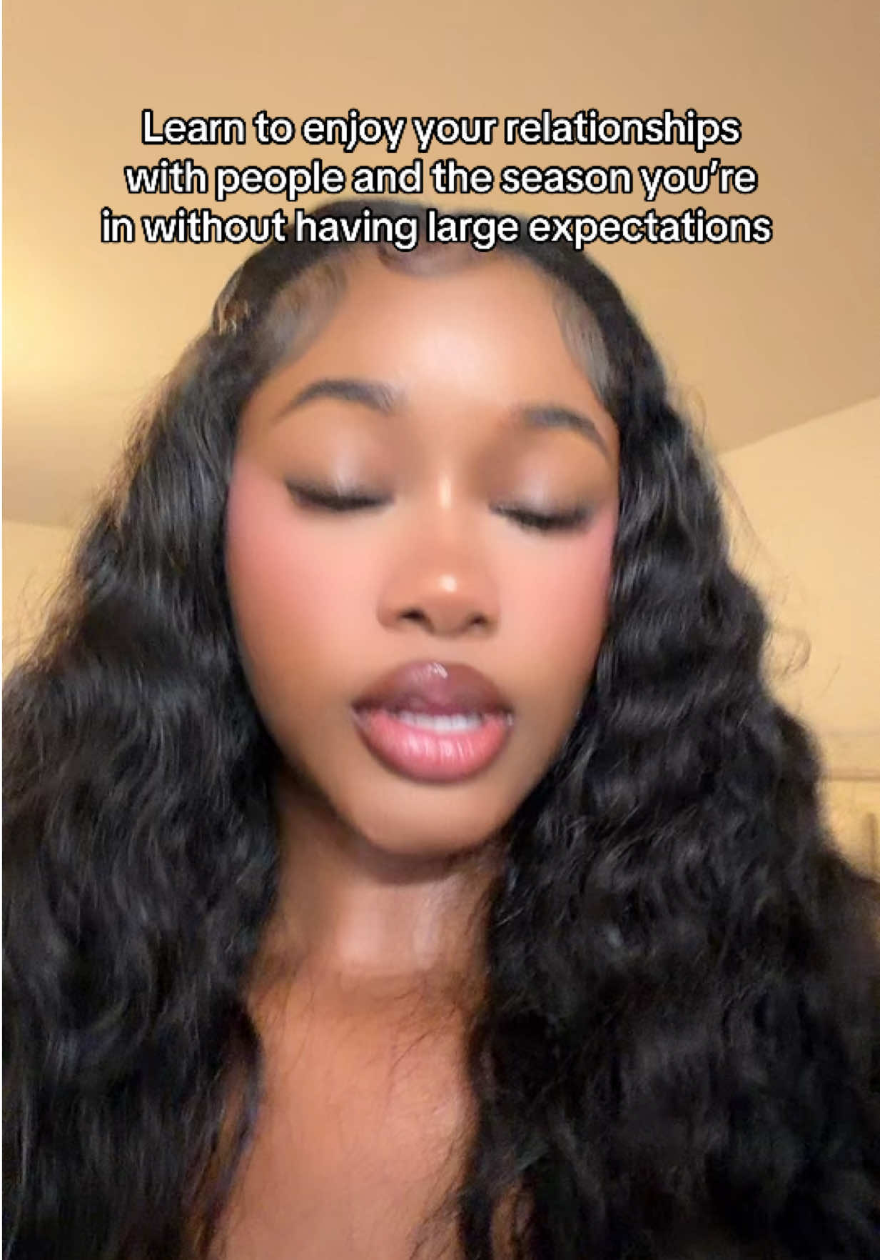 It’s okay to understand that someone won’t be in your life forever and still enjoy their presence for a season in your life. Pay attention to the small details, and know what you ultimately want for yourself. #fyp #relationships #jaalahudson #girltalk #womanhood 