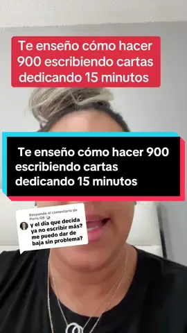 Respuesta a @Perla QB 🐚 Te enseño cómo hacer 900 escribiendo cartas dedicando 15 minutos @Yenei.Santana @🌻Yenei Santana Guerra🌻 @🌻Yenei Santana🌻 #ingresosextra #escribiendo #madreslatinas #cartas #usa🇺🇸 