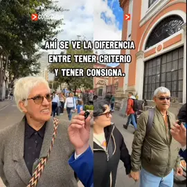 Cuando el pensamiento crítico se enfrenta a solo repetir el discurso. Uno da datos, lógica y argumentos. El otro solo dice 