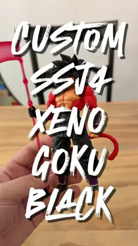 I used the leftovers from my last custom to make this custom super Saiyan 4 Xeno Goku black, it’s almost like I know what I’m doing. Thank you to @Hyperbolic Pose Flow @Silent @jokujoh and @ObiWanShinobi for their voice talent, and thank you to @Z COLLECTOR for the tips! #actionfigures #shfiguarts #dragonball #goku #custom 