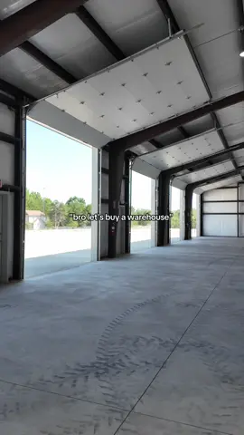 Time to buy that warehouse