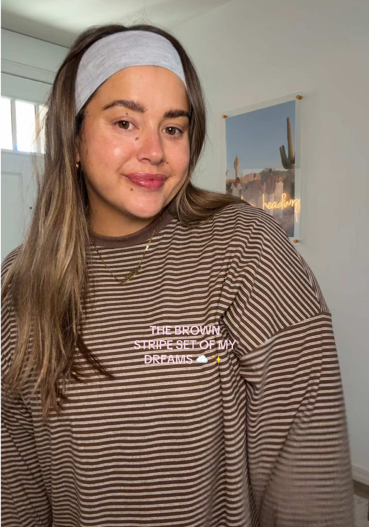 I’m in love with this set omggg so soft #stripeset #matchingset #matchingsetsforwomen 