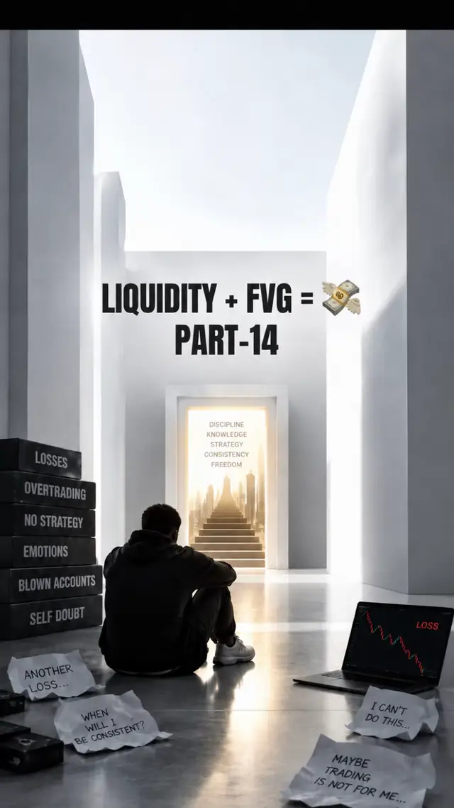 This is how liquidity, CHOCH, and Fair Value Gaps connect to reveal high-probability trade setups. The sell-side liquidity sweep triggers a shift in market structure, then price uses the FVG as a key area before expanding toward buy-side liquidity. Learn to read price like smart money. 📈 #Forex #SmartMoneyConcepts #LiquidityTrading #PriceAction #ict 