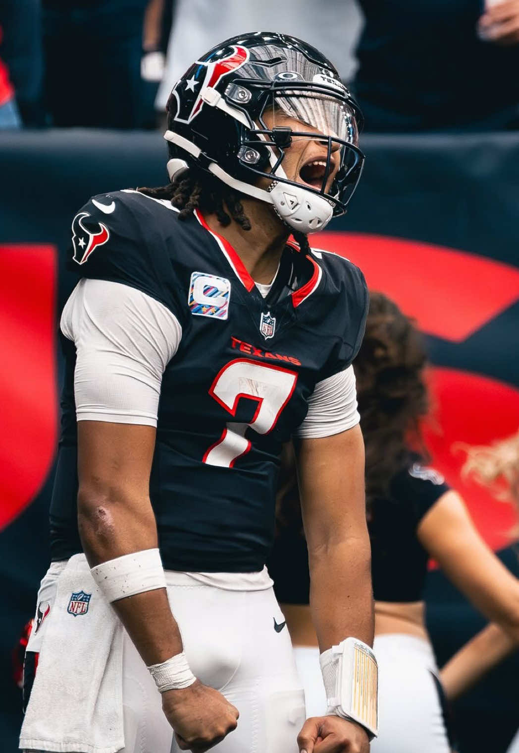 Cj around x sza || #cjstroud #texans #nfl #fyp #sza 