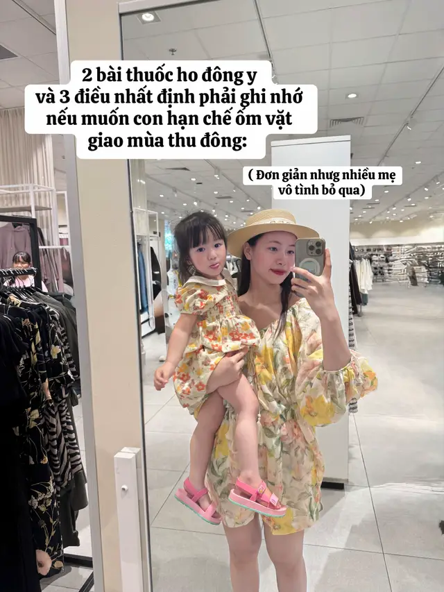 Trộm vía con hạn chế ho háng sổ mũi ốm vặt giao mùa thu đông hẳn 🥰🥰🥰