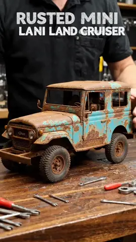 From a completely rusted Mini Land Cruiser to a stunning restored beast! 🔥🚙 Every part was removed, cleaned, restored and rebuilt step by step. Watch till the end to see the final transformation! 👀✨ #MiniLandCruiser #LandCruiser #CarRestoration #RustRestoration #CarTransformation      