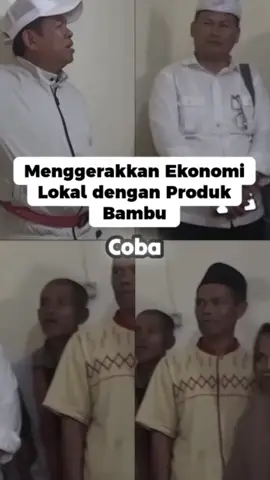 menggerakkan ekonomi lokal dengan produk bambu #dedimulyadi #kdm #kangdedimulyadi #jawabarat 
