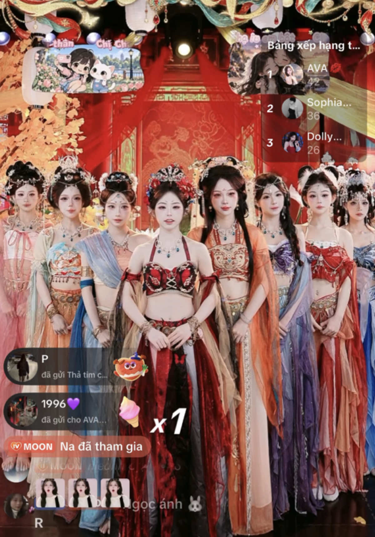 Nhà @SKY MOON 🌖 có 8 tiểu tiên nữ #elm_iembeiu #skymoon006 #skymoon🌖 