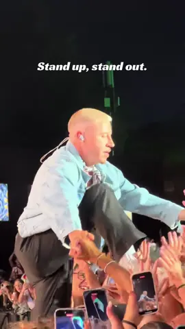 Stand up, stand out. #Macklemore