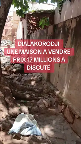 UNE MAISON A VENDRE A DIALAKORODJI  COMPOSÉ DE 8 CHAMBRE  DOCUMENT :LETTRE D ATTRIBUTION  DIMENSIONS :15/20 PRIX :17 MILLIONS A DISCUTÉ #debloquemesvue🥲🙏🏽 