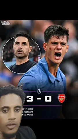 🤯 𝐁𝐑𝐈𝐆𝐇𝐓𝐎𝐍 𝐂𝐎𝐎𝐊 𝐀𝐑𝐒𝐄𝐍𝐀𝐋! 🔵⚪️3️⃣ Arsenal suffer their 𝐅𝐈𝐑𝐒𝐓 𝐃𝐄𝐅𝐄𝐀𝐓 𝐎𝐅 𝐓𝐇𝐄 𝐒𝐄𝐀𝐒𝐎𝐍 😶‍🌫️❌