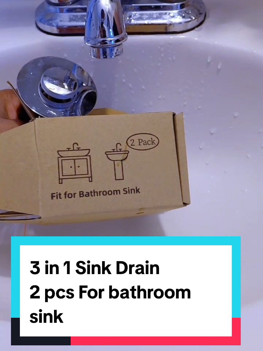 #sinkdrain #bathroomsink #tiktokshopfindsfyp #foryoupageofficiall #pourtoipage 