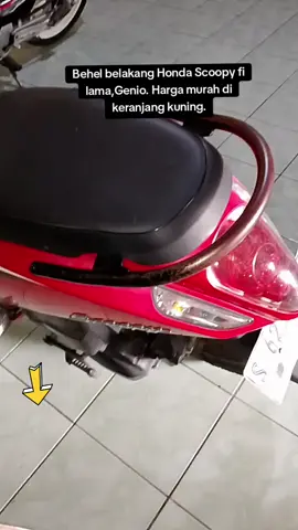 Behel belakang Honda Scoopy fi injeksi lama 2013-2019, Genio. #behelscoopy #