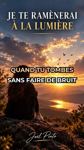 Il y a des moments où l’on ne voit plus la lumière… mais parfois, il suffit que quelqu’un continue d’y croire pour nous. « JE TE RAMÈNERAI À LA LUMIÈRE » Disponible sur toutes les plateformes. Joël Pinto #JeTeRameneraiALaLumiere #JoelPinto #musiquefrancaise  #paroles 