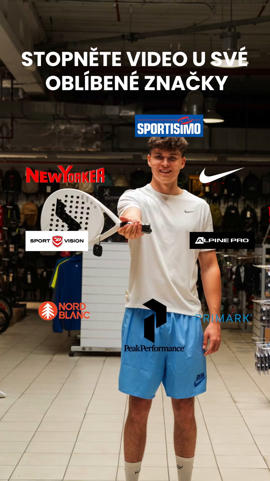 🎥 Stopněte video a nechte náhodu vybrat, do jakého obchodu vyrazíte na nákupy příště! 👀 Sportisimo, Peak Performance, Primark, Nike a spousta dalších obchodů v Metropoli Zličín čeká na váš příští nákupní úlovek. 🛍️
