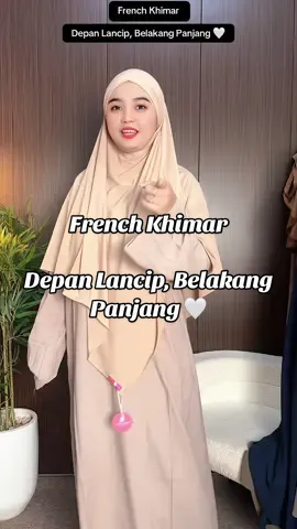 Buat yang suka khimar dengan tampilan lebih clean dan elegan, coba lihat FK Kagumi ini. Cutting depan yang lancip memberi kesan lebih slim, sementara bagian belakangnya mencapai 120 cm. Bahannya stretch dan flowy, plus sudah include cadar. Tinggal pilih warna favorit kakak ✨ #FKKagumi #FrenchKhimar #KhimarCadar #KhimarJersey #HijabInstan  