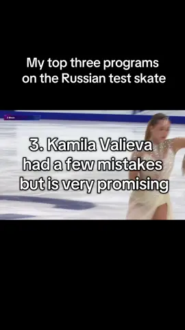 My top 3. #figureskatingtiktok #фигурноекатание #alexandratrusova #annascherbakova #foryou 