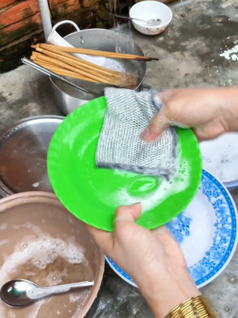 Khăn rửa chén kim loại #mengom92 