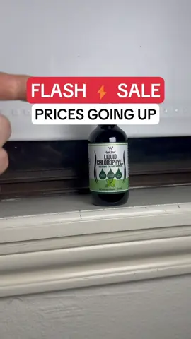 Liquid Chlorophyll Supplement. Results may vary. This is not medical advice. Prices may vary. Check current pricing before purchase. #liquidchlorophyll  #tiktokshopstockup #tiktokshopcreatorpicks #weeklydeals  #tiktokshop