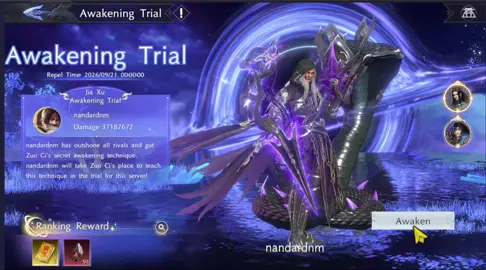 Awakening Jia Xu Ready Ya Checked