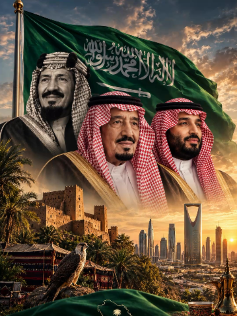 دارنا ماهي في كل الديار 🇸🇦 ..  #الملك_عبدالعزيز_ال_سعود #الملك_سلمان #محمد_بن_سلمان  #93saudinationalday