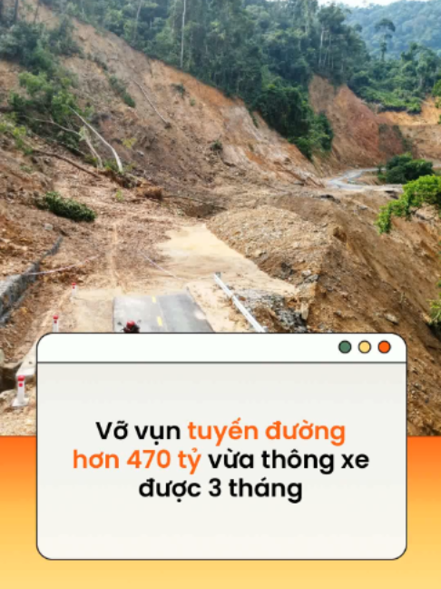 Mưa lớn kéo dài gây sạt lở 24 điểm trên Tỉnh lộ 74 dài 48km, nhiều đoạn ách tắc hoàn toàn Theo Tiền phong #news #amm #FPGT